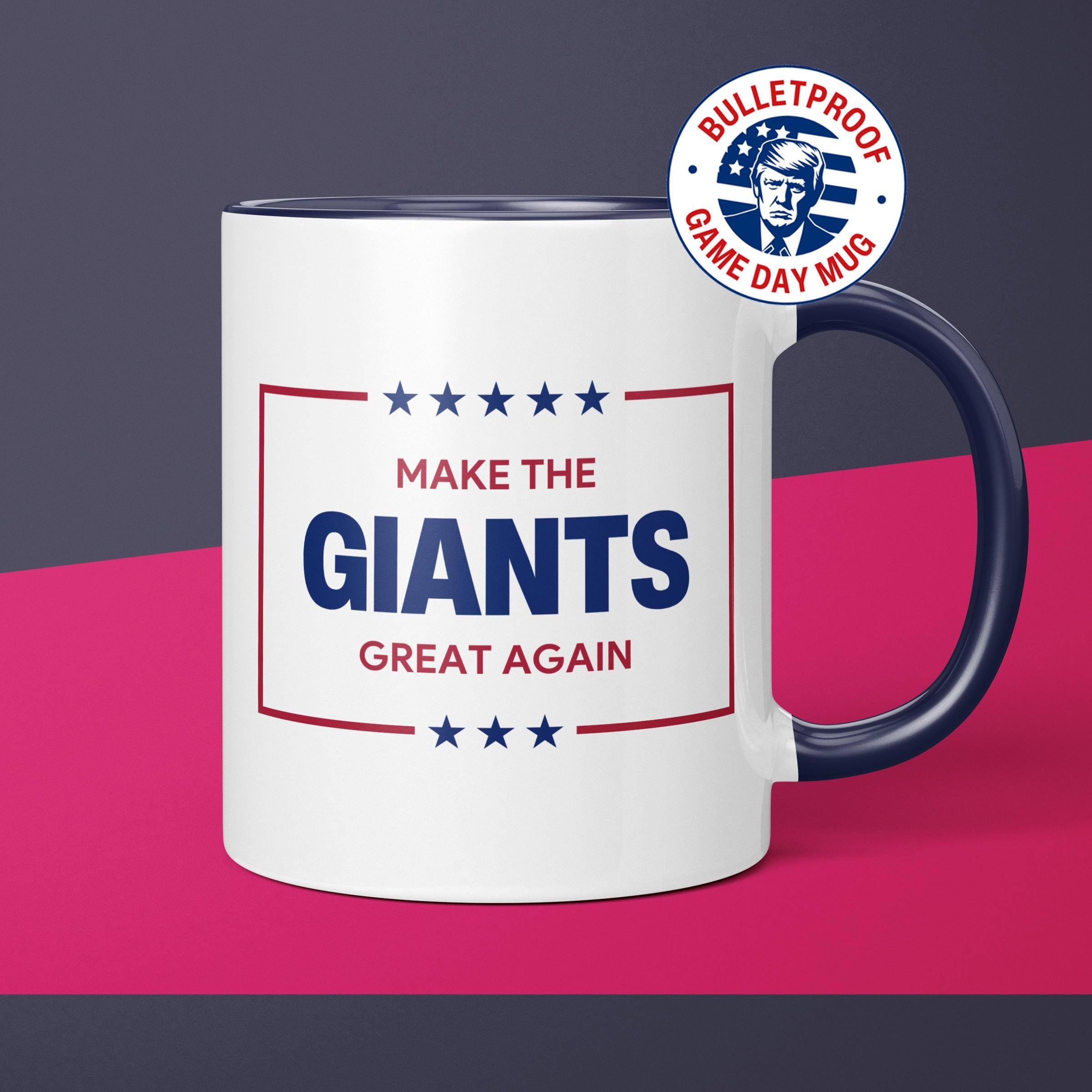 MAGA Giants Mug New York Giants Coffee Cup Gift for Him Funny Donald Trump New York Giants Gift for Dad Giants Gift for Giants Fan