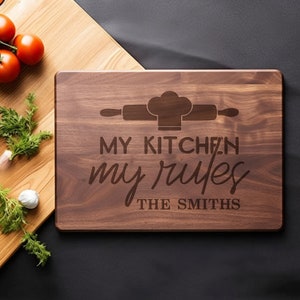 Personalized Cutting Board, Custom Charcuterie Board, Mother’s Day Gift, Wedding Gift, House warming gift, Family Gift
