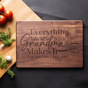 Personalized Cutting Board, Custom Charcuterie Board, Mother’s Day Gift, Wedding Gift, House warming gift, Family Gift