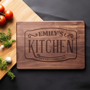 Personalized Cutting Board, Custom Charcuterie Board, Mother’s Day Gift, Wedding Gift, House warming gift, Family Gift