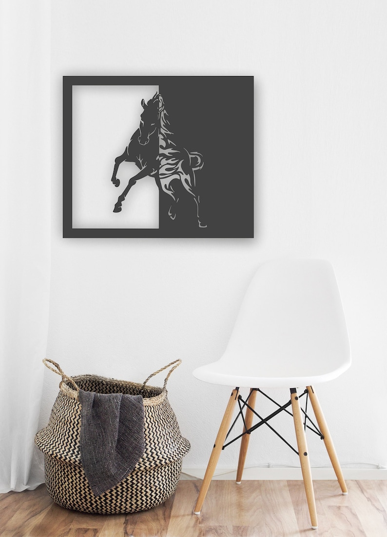Horse Wall Decor Metal Wall Decor Metal Wall Art Living Room Wall Decor
