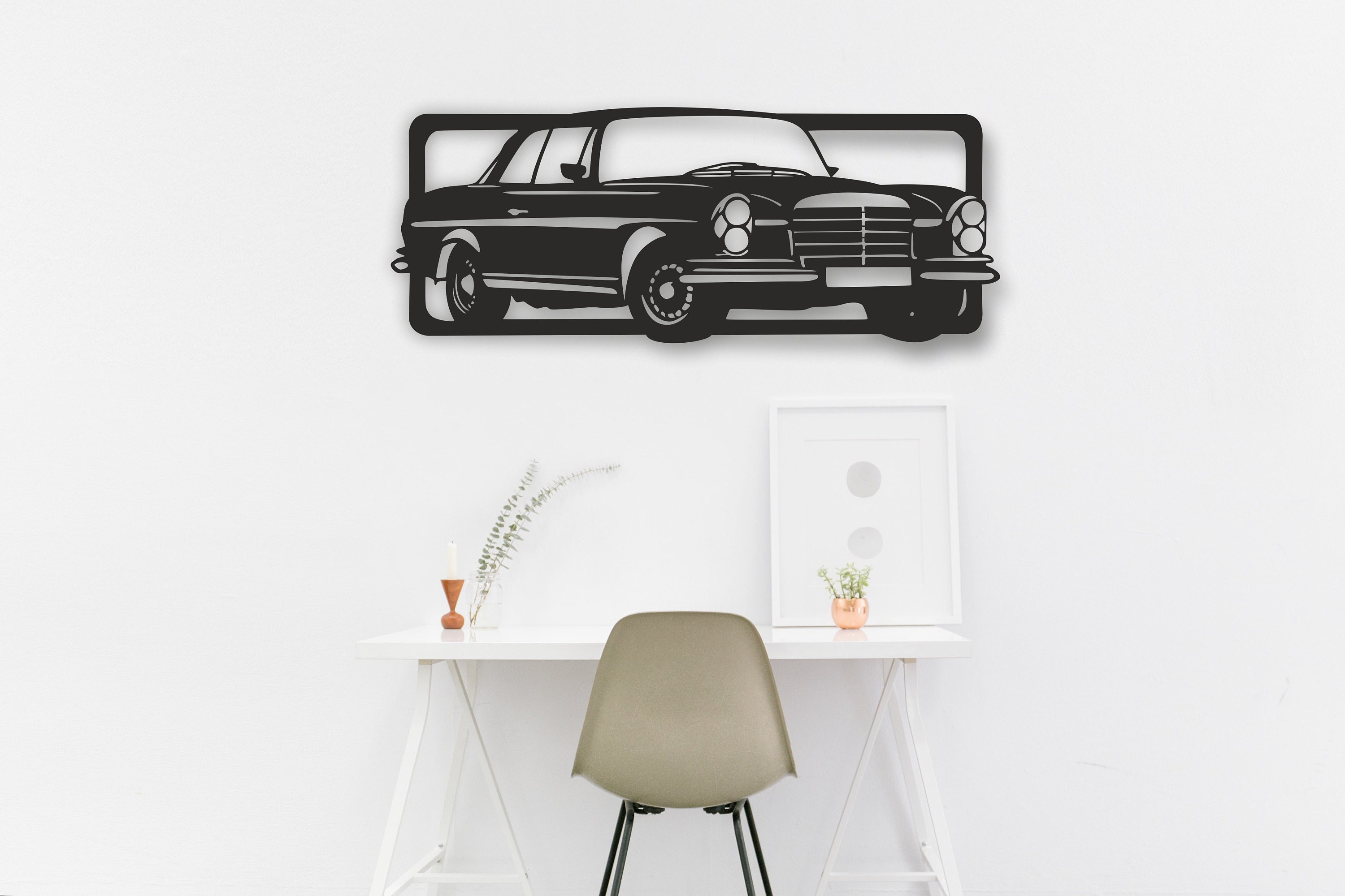 Car Metal Wall Decor