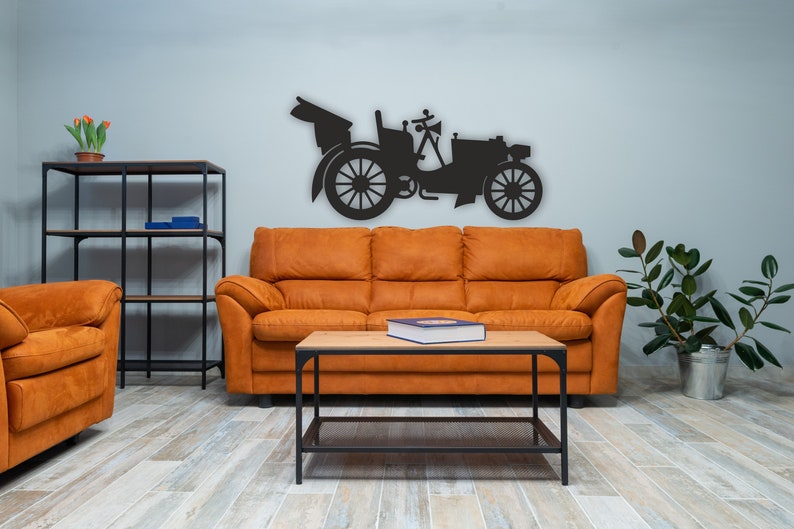Antique Car Wall Decor Car Wall Art Metal Wall Decor Metal Wall Art 