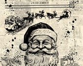 Santa Sightings Confirmed--Vintage Santa Printable
