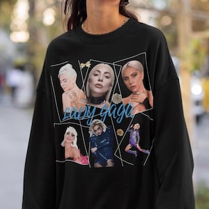 Vintage Lady Gaga Sweatshirt: Customizable Crewneck