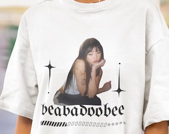T-shirt graphique Beabadoobee : chemise de fan de musique de style rétro des années 90