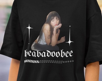 T-shirt graphique Beabadoobee : haut unisexe pour fan de musique rétro des années 90