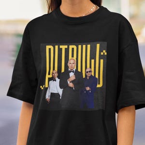 Maglietta vintage Pitbull Bootleg: maglietta rap hip hop anni &#39;90