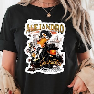 Rauw Alejandro Vintage T-Shirt: Saturno Latino 2023 Tour Merch