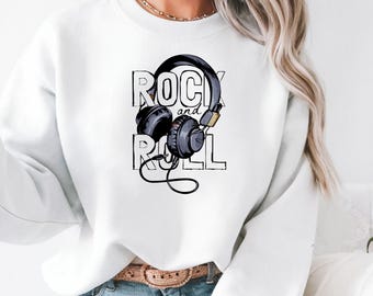Camiseta unisex de algodón para amantes del rock and roll