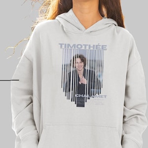 Vintage Timothee Chalamet Hoodie: Unisex Cotton Pullover