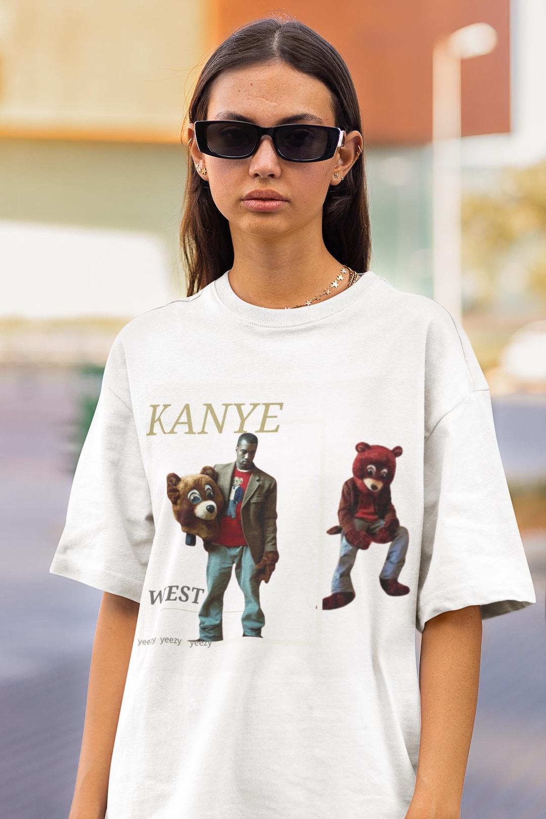 KANYEWEST vintage tee L 正規品　レア KANYEWEST vintage tee L 正規品 レア