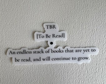Bookish Sticker