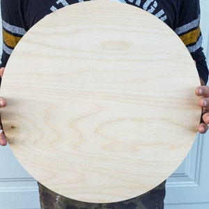 3 Pack 18&quot;x18&quot;x 1/2&quot; Wood Round shipping included...