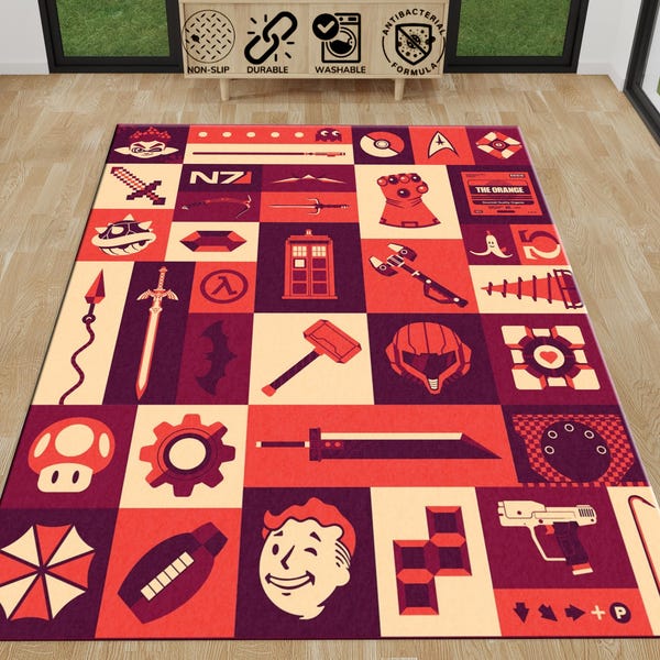 Gamer Rug - Etsy