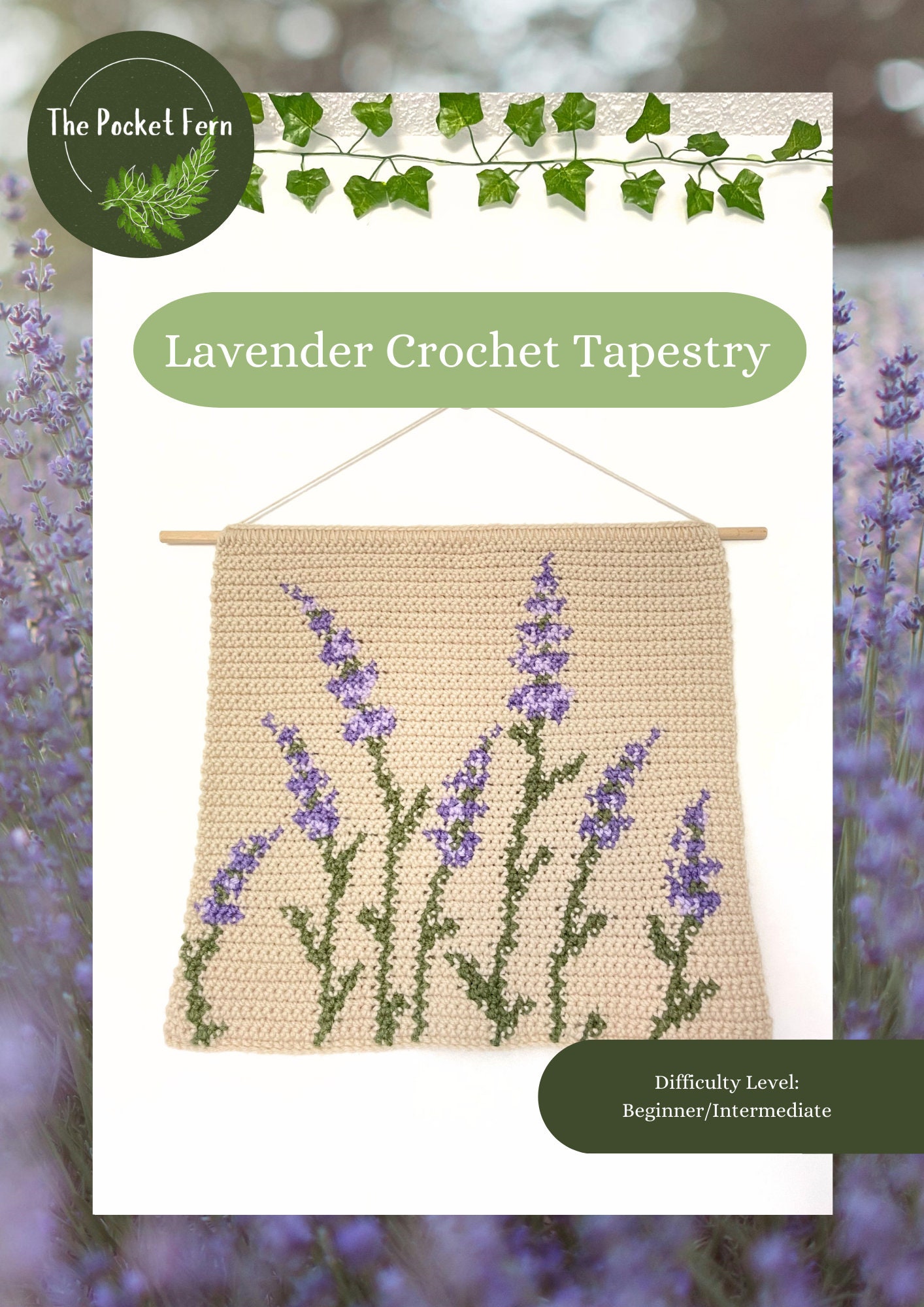 Fern Tapestry Pocket Square Fern Tapestry Pocket Square