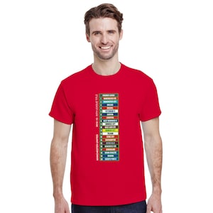 Manchester United 20th League Title &#39;League Ladders&#39; Red T-shirt