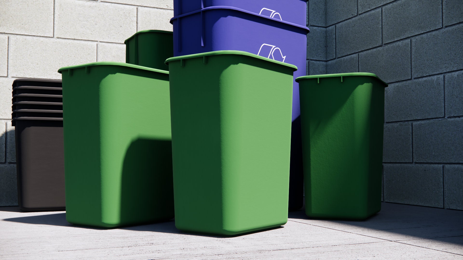 Revit Recycle Bin / Trash Can Etsy