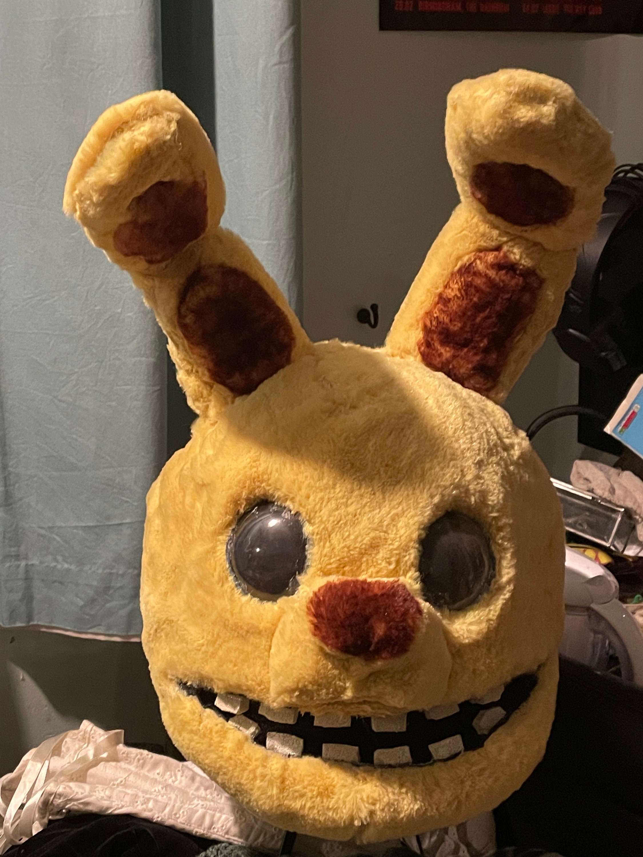 Spring Bonnie Cosplay Head Etsy UK