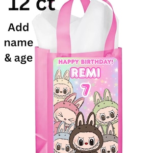 Cute monster Labubu  theme goodie bags