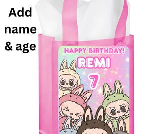 Cute monster Labubu  theme goodie bags