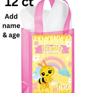 Bolsas de regalos con temática de abejas/abejitas