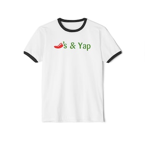 Chili&#39;s & Yap Funny Cotton Graphic T-Shirt