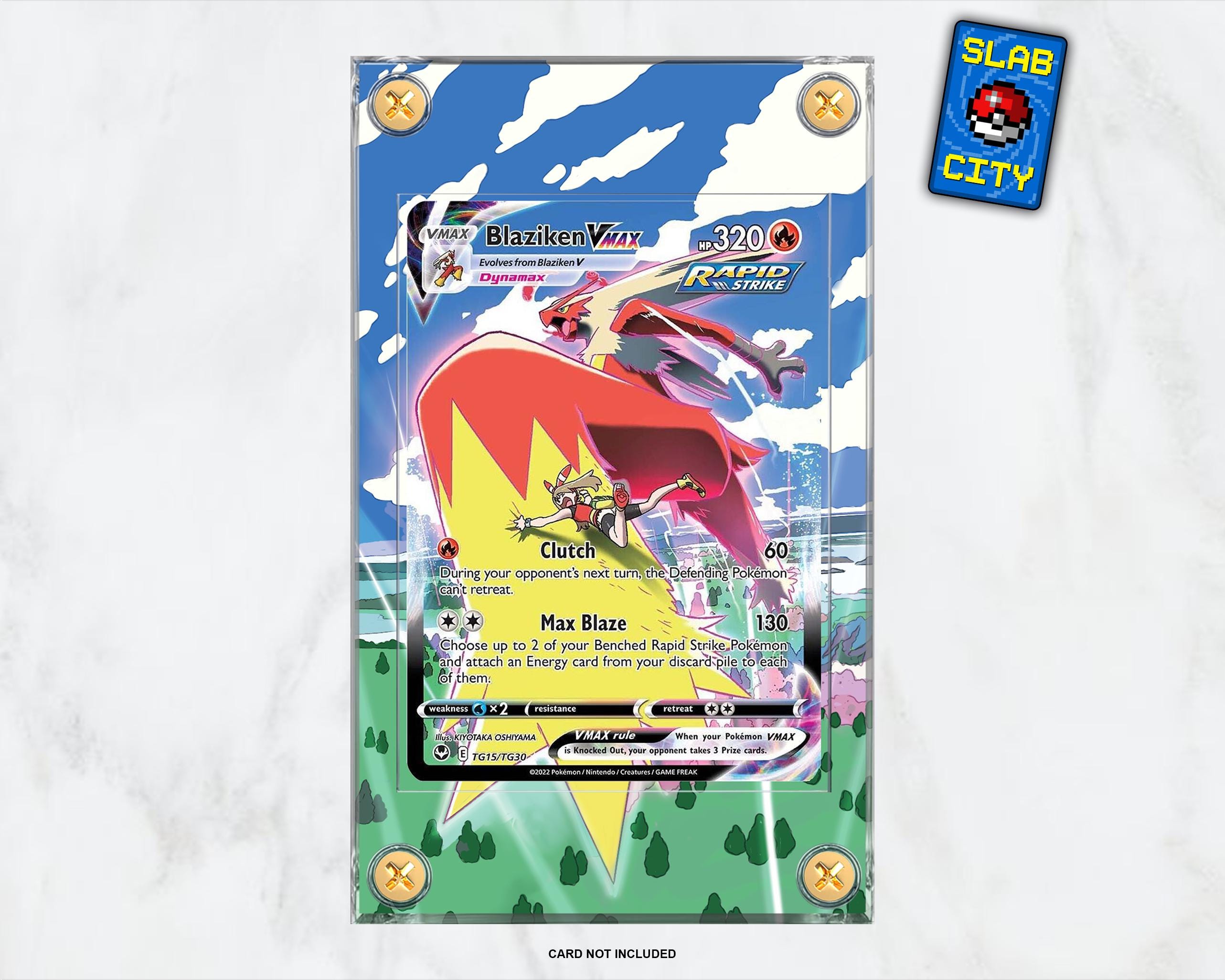 Blaziken VMAX TG15 Silver Tempest - Extended Artwork Pokémon Card