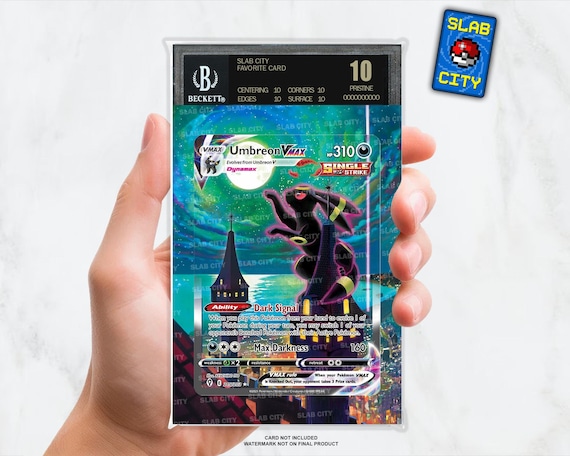 Umbreon VMAX #215 (moonbreon) Evolving Skies | Custom Pokémon