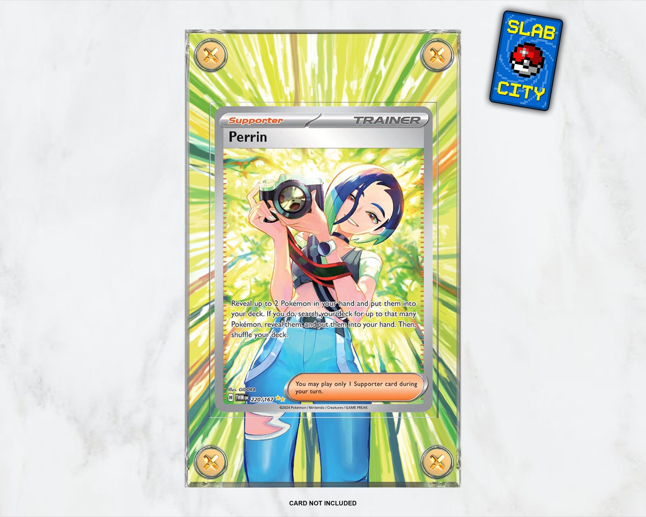 Perrin #220 Twilight Masquerade - Extended Artwork Pokémon Card