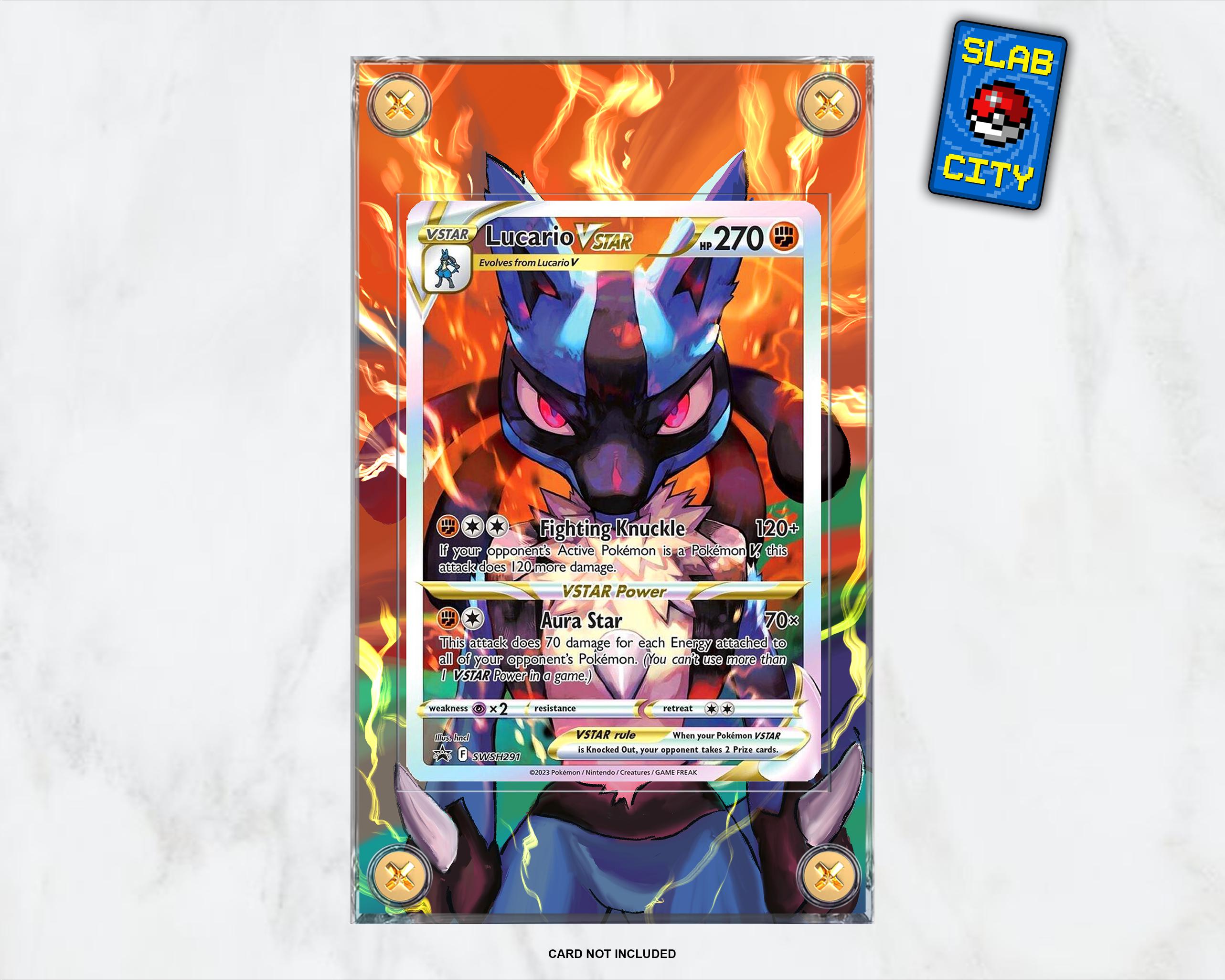 pokemon card battle game Pokemon Card Game Sword & Shield Starter Set: VSTAR Lucario (Re-run)