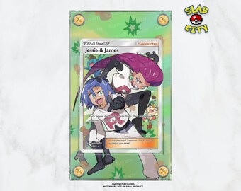Jessie & James #68 Hidden Fates Extended Art Pokémon Card Display