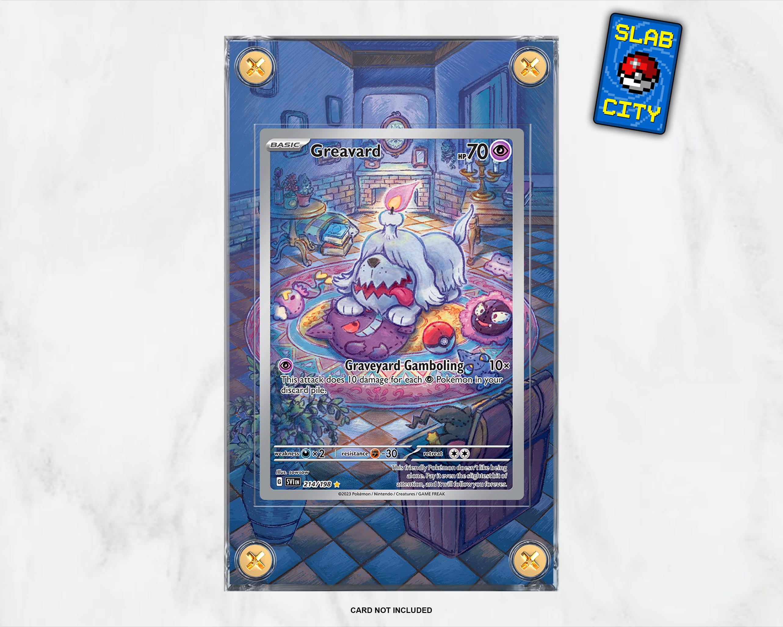 Greavard #214 Scarlet & Violet Base Set - Extended Artwork Pokémon