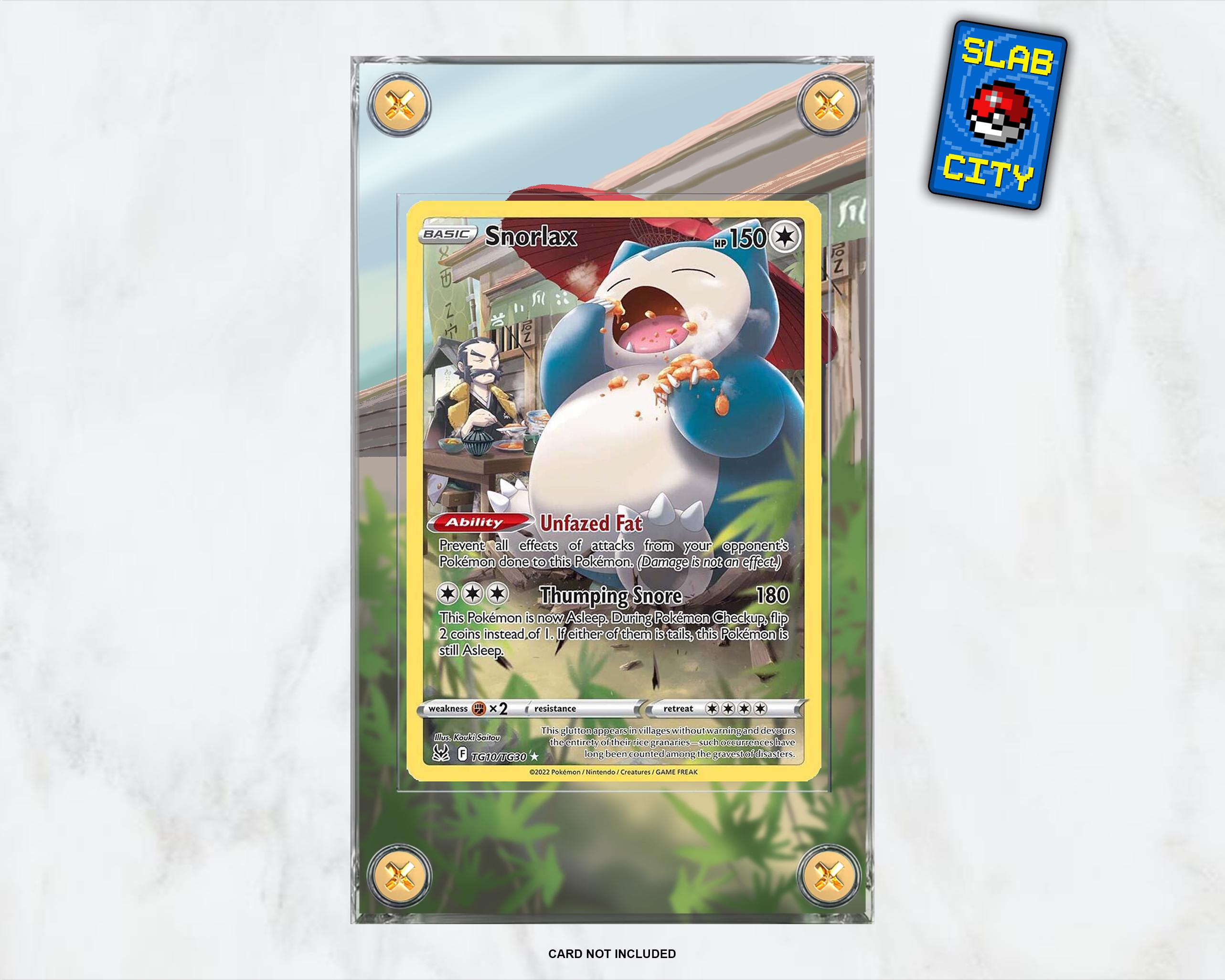 pokemon trading card game lost origin ultra rare snorlax tg10 Amazon.com: Pokemon - Snorlax TG10/TG30 - Lost Origin - Trainer Gallery main image 1