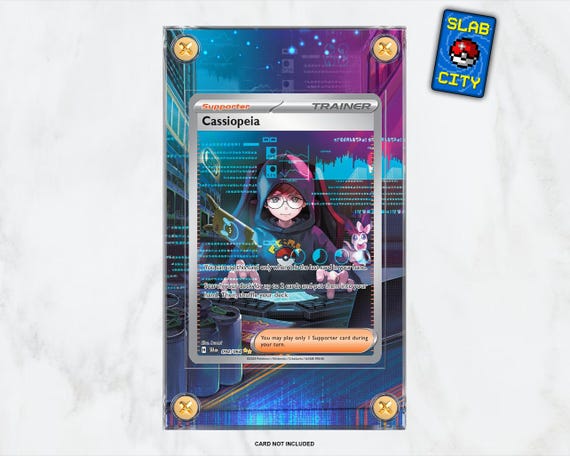 Cassiopeia #94 SIR Shrouded Fable - Extended Artwork Pokmon Card Display Case - Etsy Ireland Cassiopeia #94 SIR Shrouded Fable - Extended Artwork Pokmon Card Display Case - Etsy Ireland