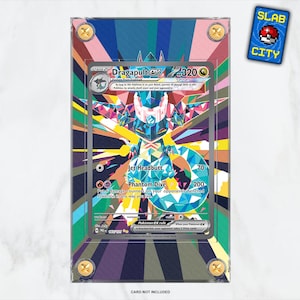 Dragapult ex #165 Prismatic Evolutions - Vitrina de cartas Pokémon con ilustraciones extendidas