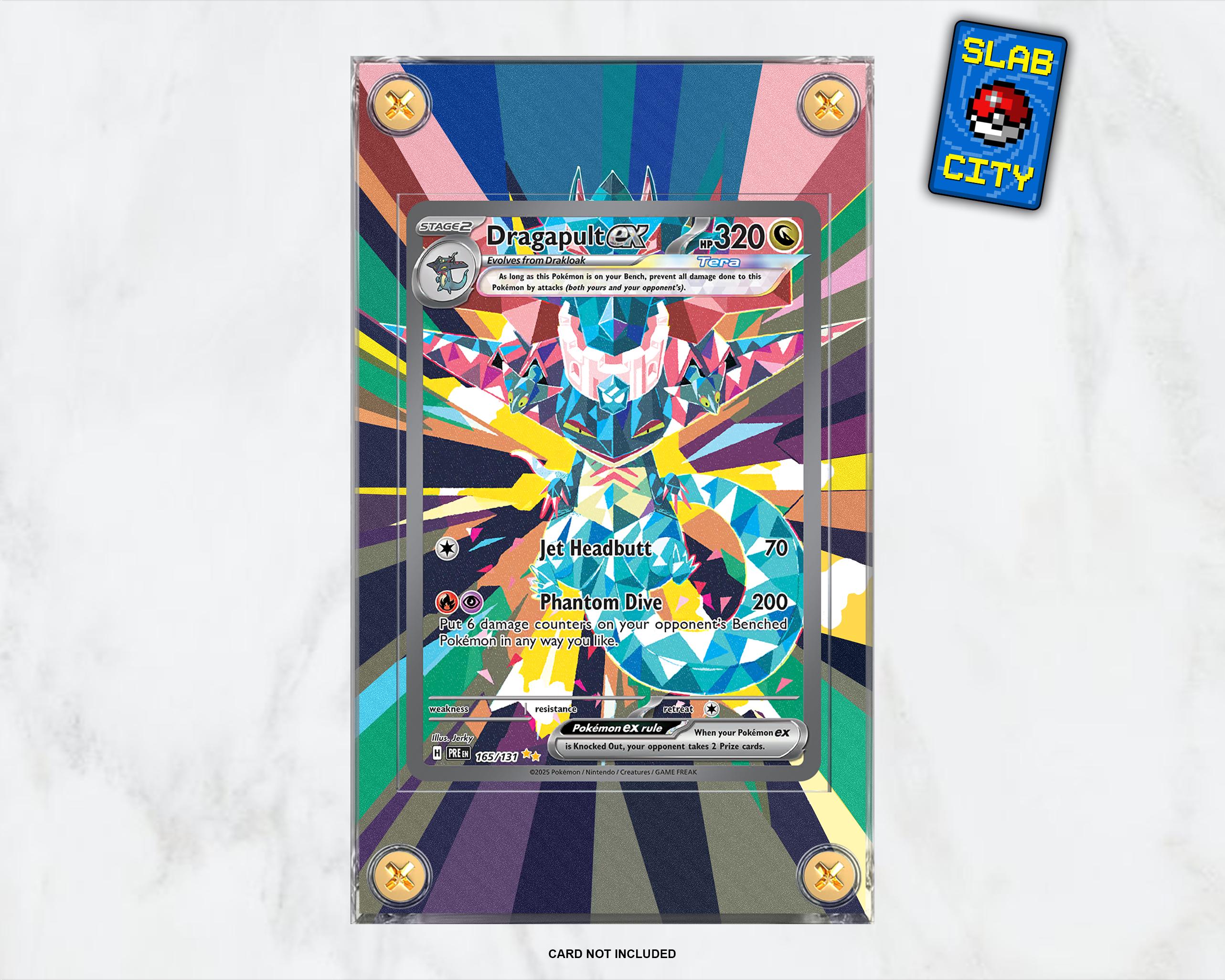Dragapult Ex #165 Prismatic Evolutions - Extended Artwork Pokmon Card Display Case - Etsy Dragapult Ex #165 Prismatic Evolutions - Extended Artwork Pokmon Card Display Case - Etsy
