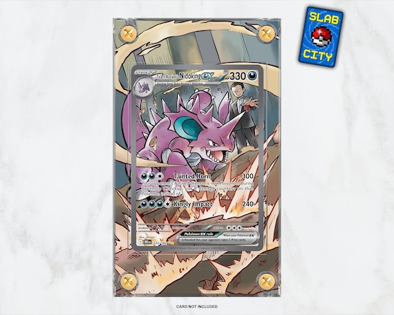 Team Rocket's Nidoking #233 SIR Destined Rivals - Extended Artwork