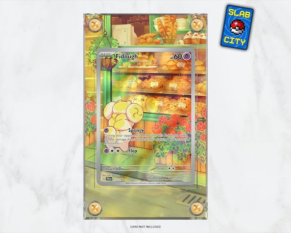 Fidough #213 Scarlet & Violet Base Set - Extended Artwork Pokmon Card  Display Case - Etsy