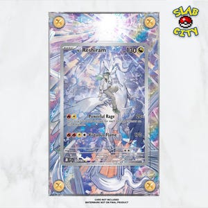 Estuche para cartas Pokémon Reshiram #167 de N's Journey Together (Arte extendido)