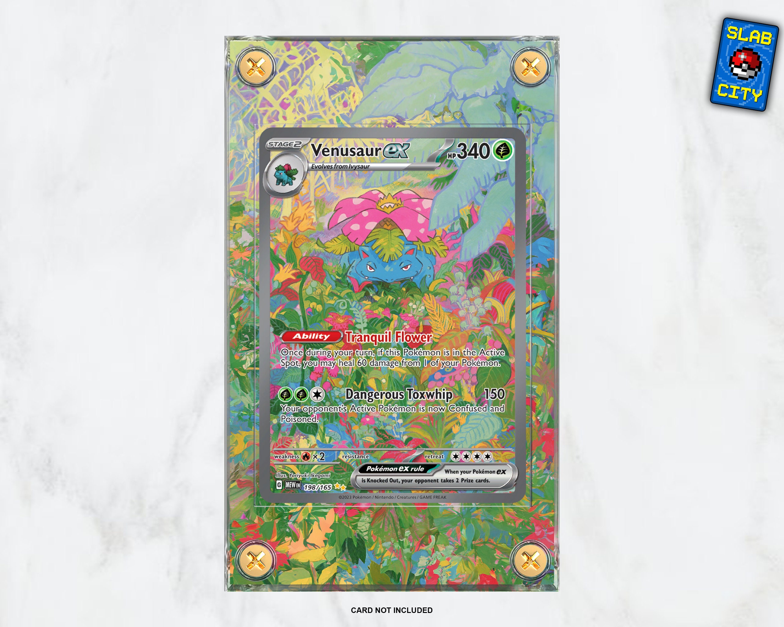 Venusaur EX #198 SIR Pokémon 151 - Extended Artwork Pokémon Card