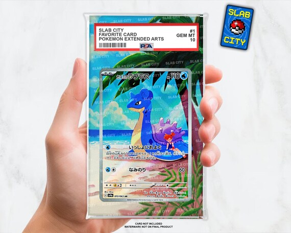 Misty's Lapras #72 Destined Rivals - Custom Pokmon Extended Artwork Insert for PSA Graded Slabs - Etsy Misty's Lapras #72 Destined Rivals - Custom Pokmon Extended Artwork Insert for PSA Graded Slabs - Etsy