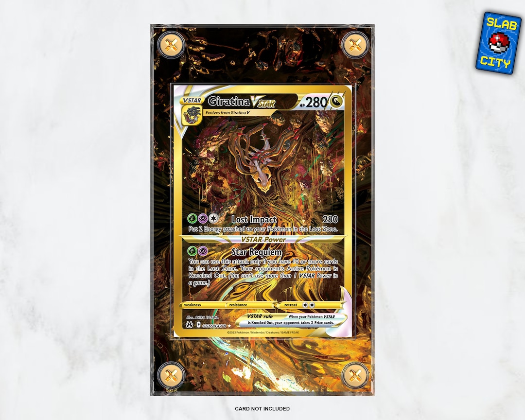 Giratina VSTAR GG69 Crown Zenith - Extended Artwork Pokémon Card