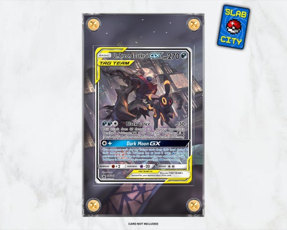 pokemon cards umbreon and darkrai ULTRA RARE Umbreon & Darkrai GX Tag Team 125/236 Pokemon Holo Unified Minds