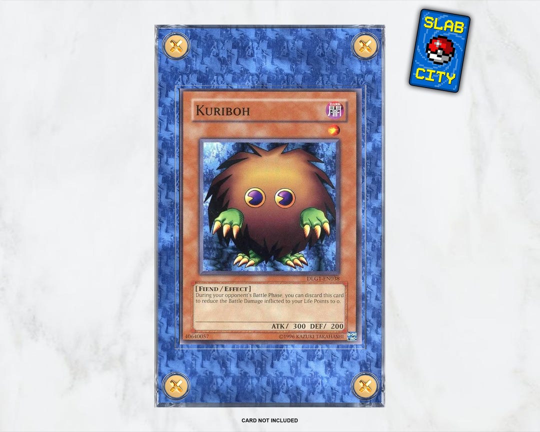 Kuriboh Yu-gi-oh! Extended Artwork Trading Card Display Case - Etsy