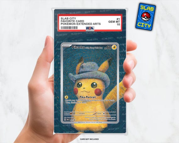 POKÉMON X VAN Gogh Museum: Pikachu with Grey Felt Hat Carte Promo 085