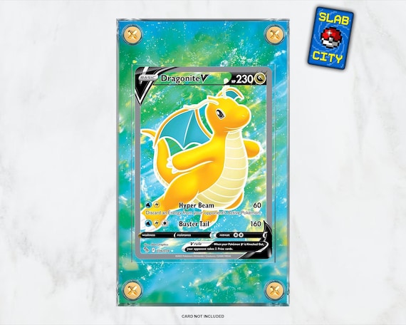 pokemon old charizard card POKEMON GO DRAGONITE VSTAR RAINBOW SECRET RARE - 081/078 main image 1