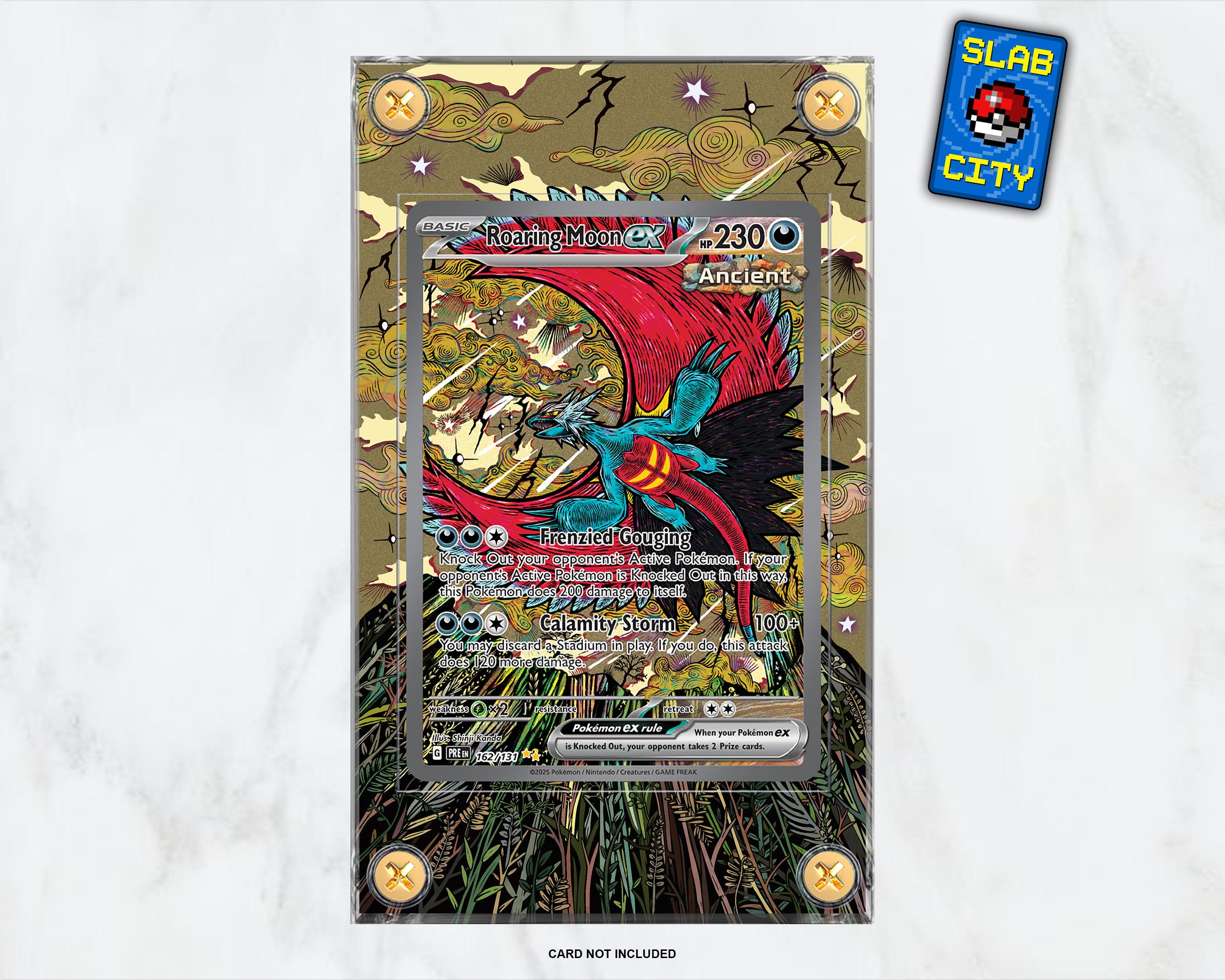 pokemon cards roaring moon Roaring Moon EX 162 131 (Graded) Case
