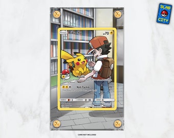 ポケモンカードアメリカ版発売記念カードディスク付き 海外ポケモンセンター限定 葛飾北斎ピカチュウダブルデッキケース