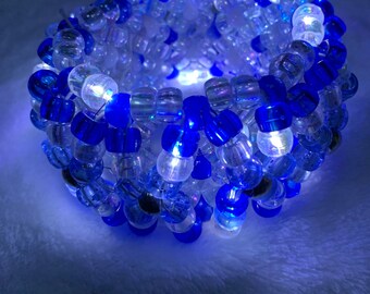 Holiday Kandi Cuff Bracelets